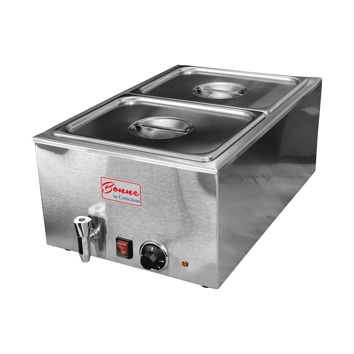 Chafer Eléctrico de Lujo 1200 W Concassé Medios