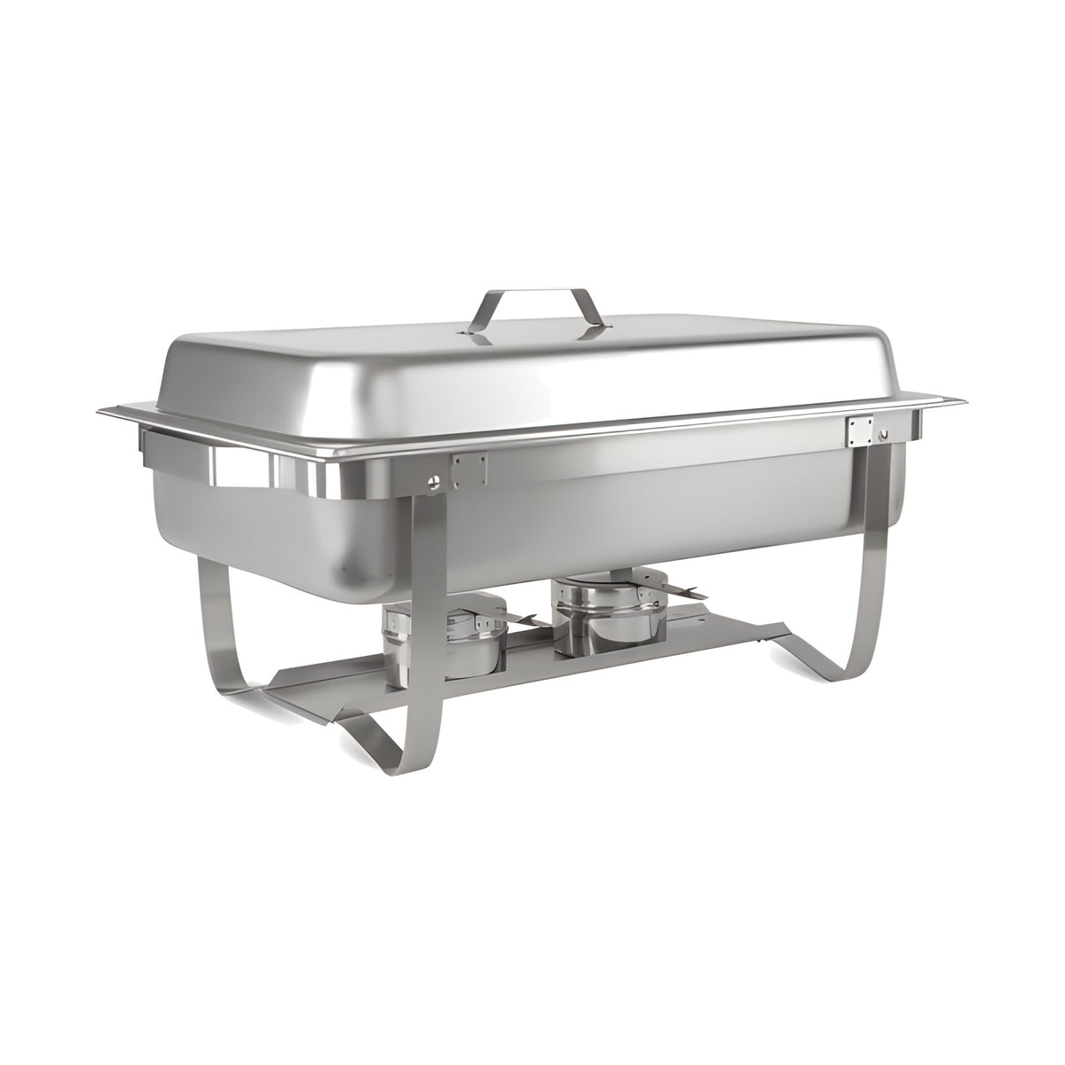 Chafer Económico de Acero Inoxidable Concassé Replegable con agarradera de acero inoxidable