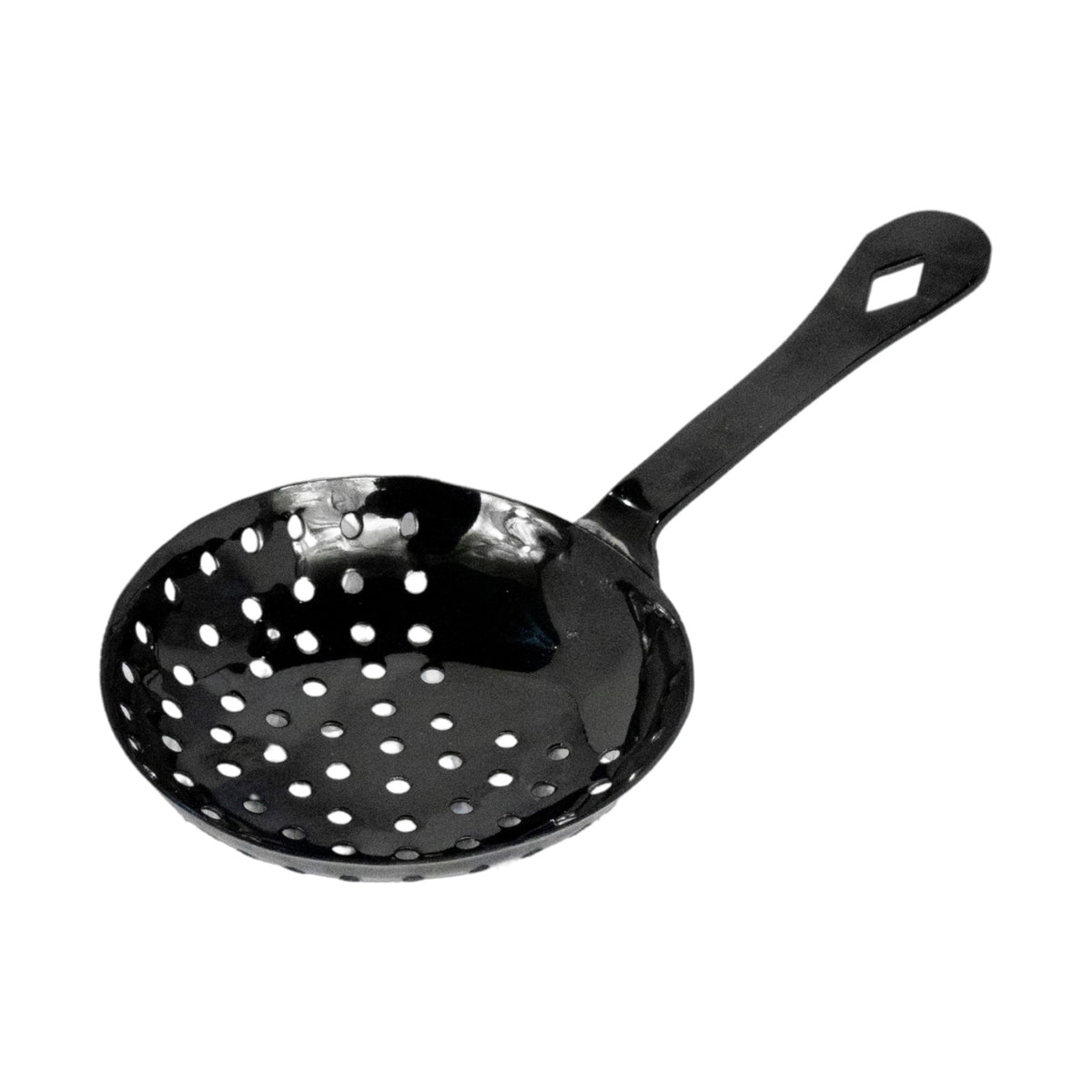 Colador de Bebidas Julep de Acero Inoxidable 16 cm Concassé Negro #Acabado_Negro