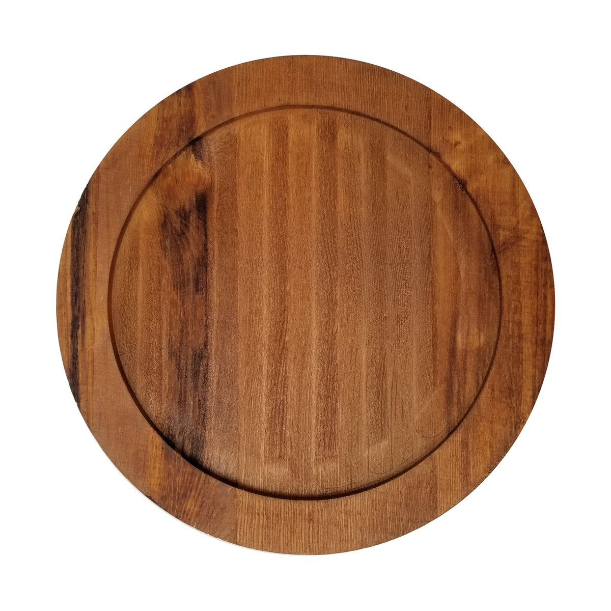 Base de Madera para Comal Concassé Comal para carne redondo