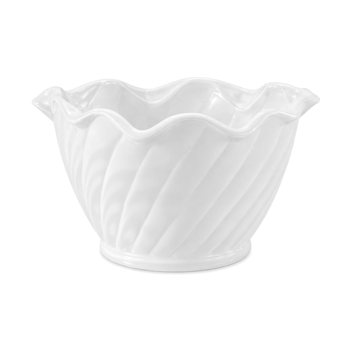 Copa de Policarbonato para Postre 5.5 oz Concassé Blanco #Color_Blanco