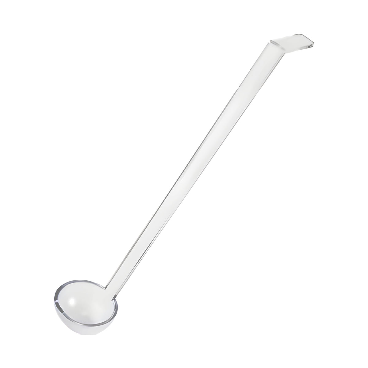 Cucharón de Policarbonato para Aderezo 1 oz Concassé Transparente #Color_Transparente