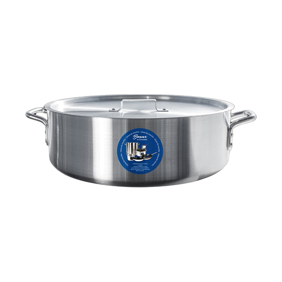 Budinera de Aluminio Triple Fuerte con Tapa Concassé 20 L (41 x 14 cm)