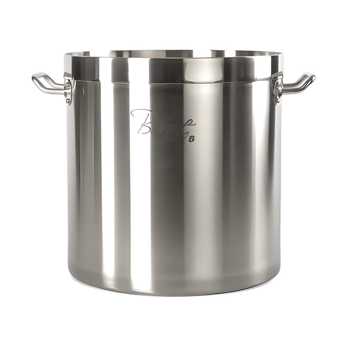Olla de Acero Inoxidable con Fondo Difusor y Tapa Concassé 36 L (37 cm x 35.5 cm)