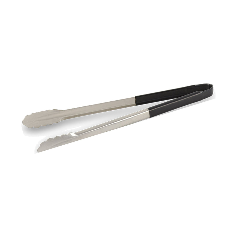 Pinza de Acero Inoxidable con Cubierta de Plástico Concassé 16" Negro #Color_Negro