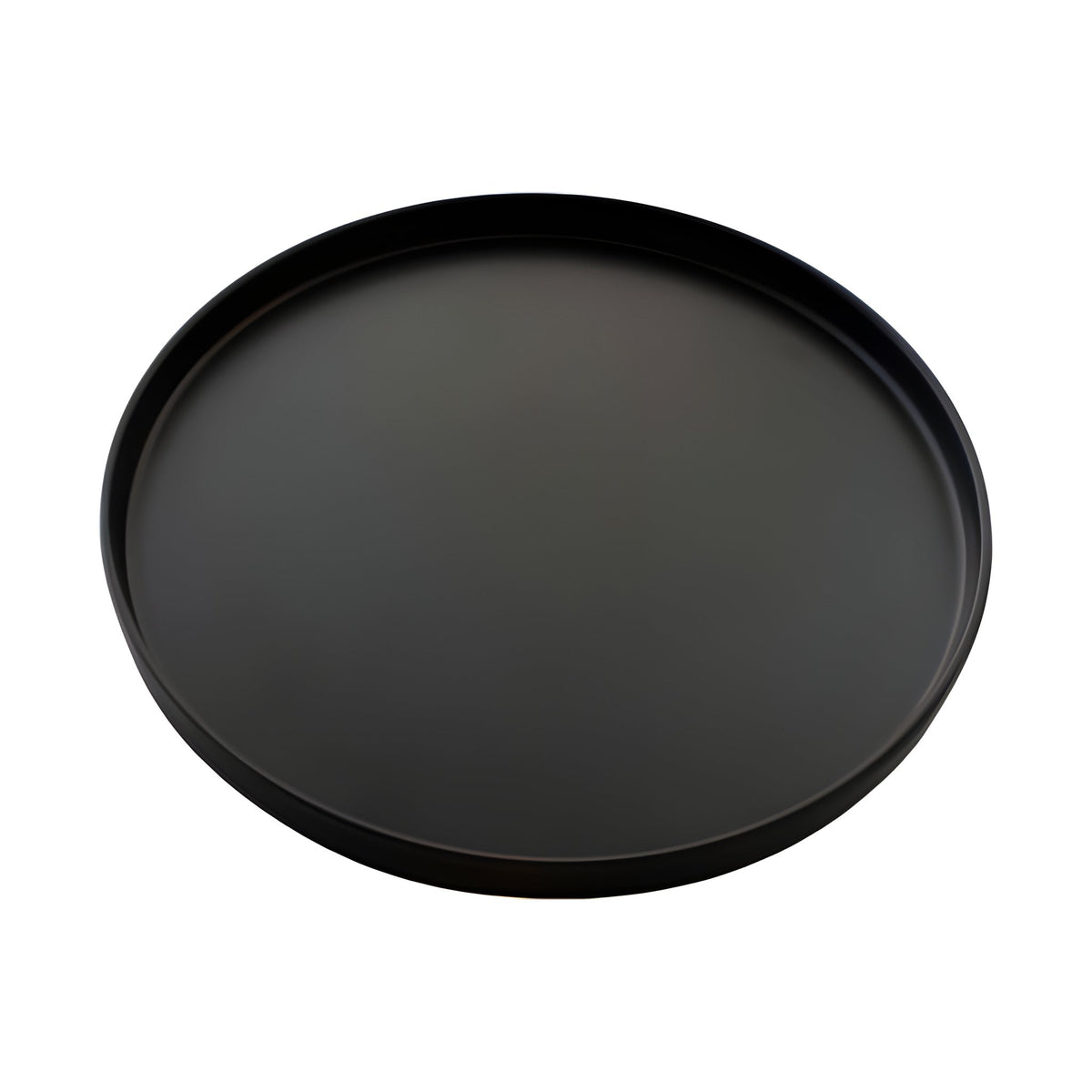 Plato de Lujo de Melamina Concassé 20 cm Negro
