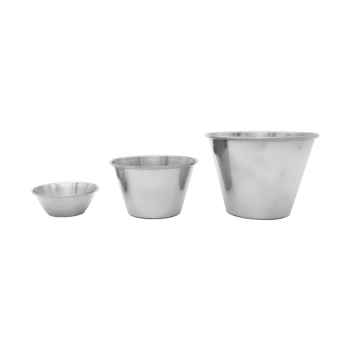 Ramekin de Acero Inoxidable para Aderezo Concassé 1.5 oz (6 cm)