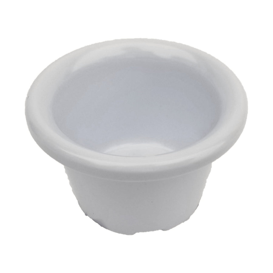 Copa Ramekin de Melamina Concassé 1.5 oz alto Blanco #Color_Blanco