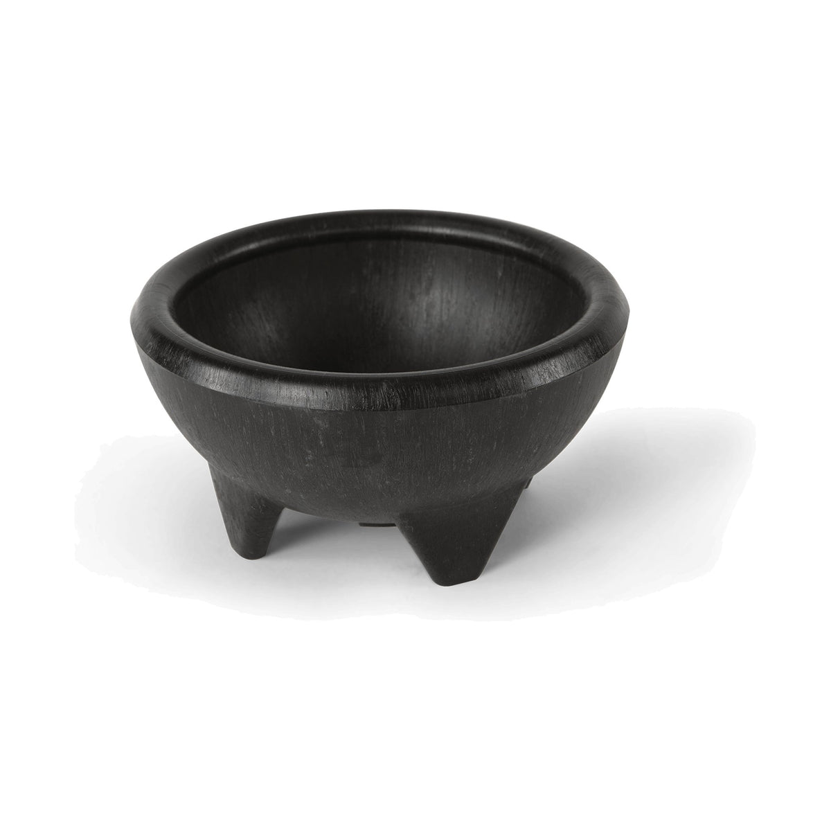 Salsero de Plástico Tipo Molcajete Concassé Negro #Color_Negro
