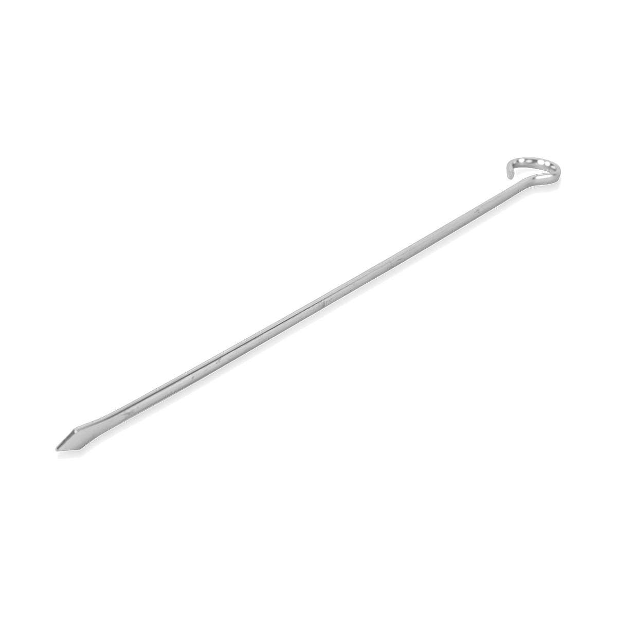 Brocheta Redonda de Acero Inoxidable Concassé 10"