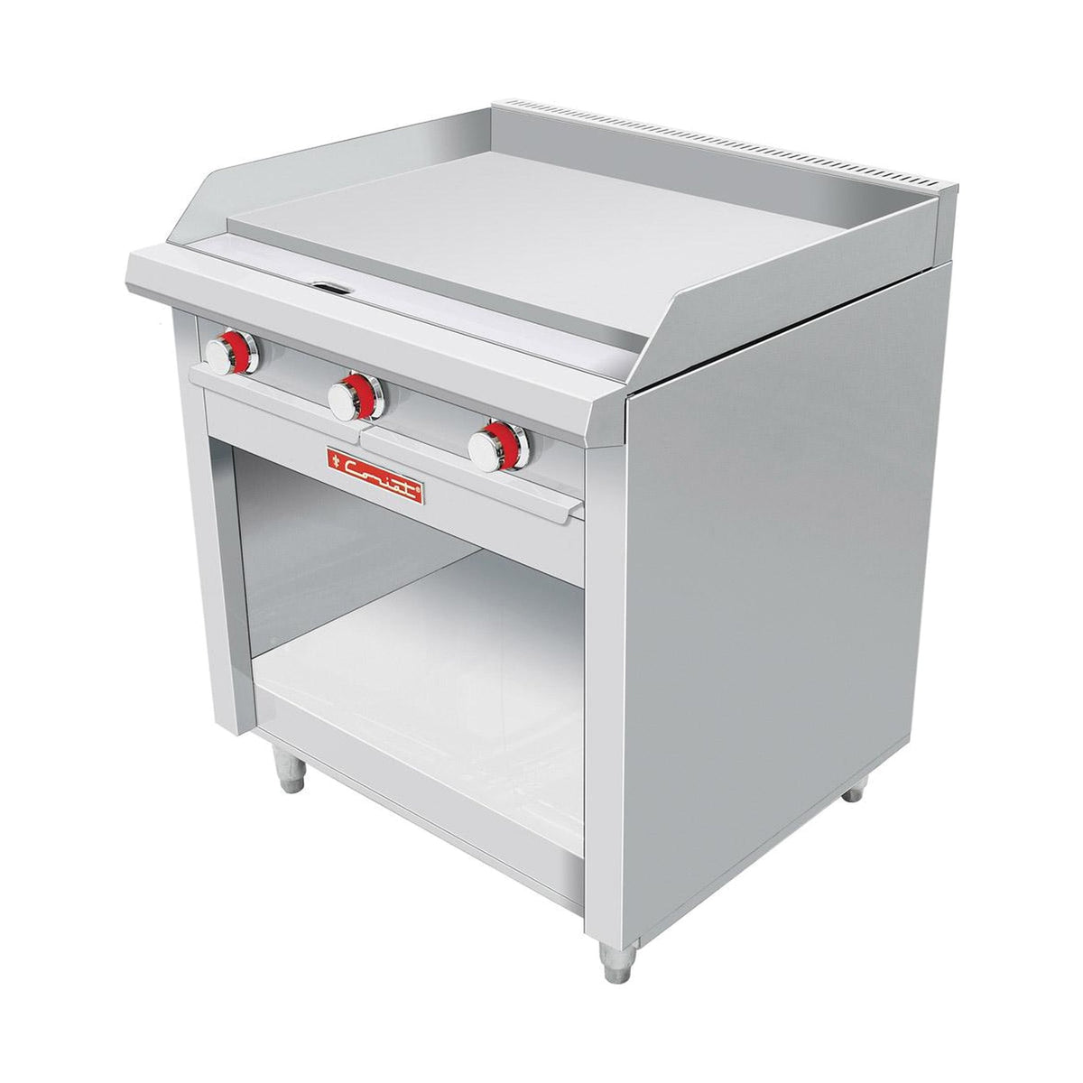 Plancha 3 Quemadores con Gabinete Coriat EC-GA-GRILL HD de Piso
