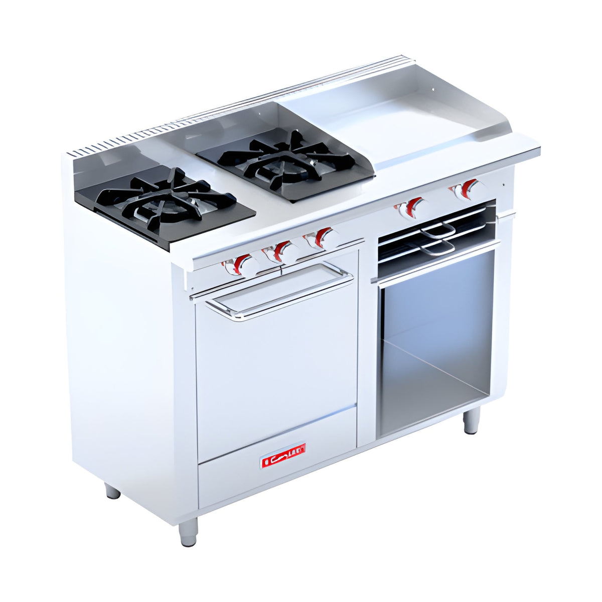 Estufa 2 Quemadores con Plancha y Horno Coriat Minichef Petit de Piso · vista 2