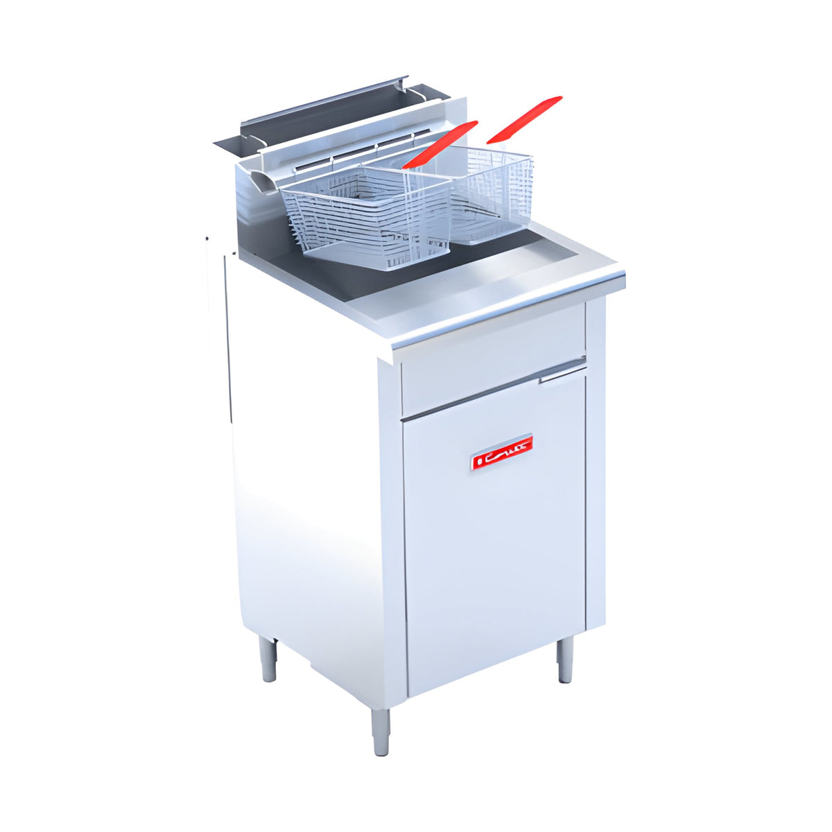 Freidora de Gas 19 L Coriat Turbo 19-5Q Petit · vista 2