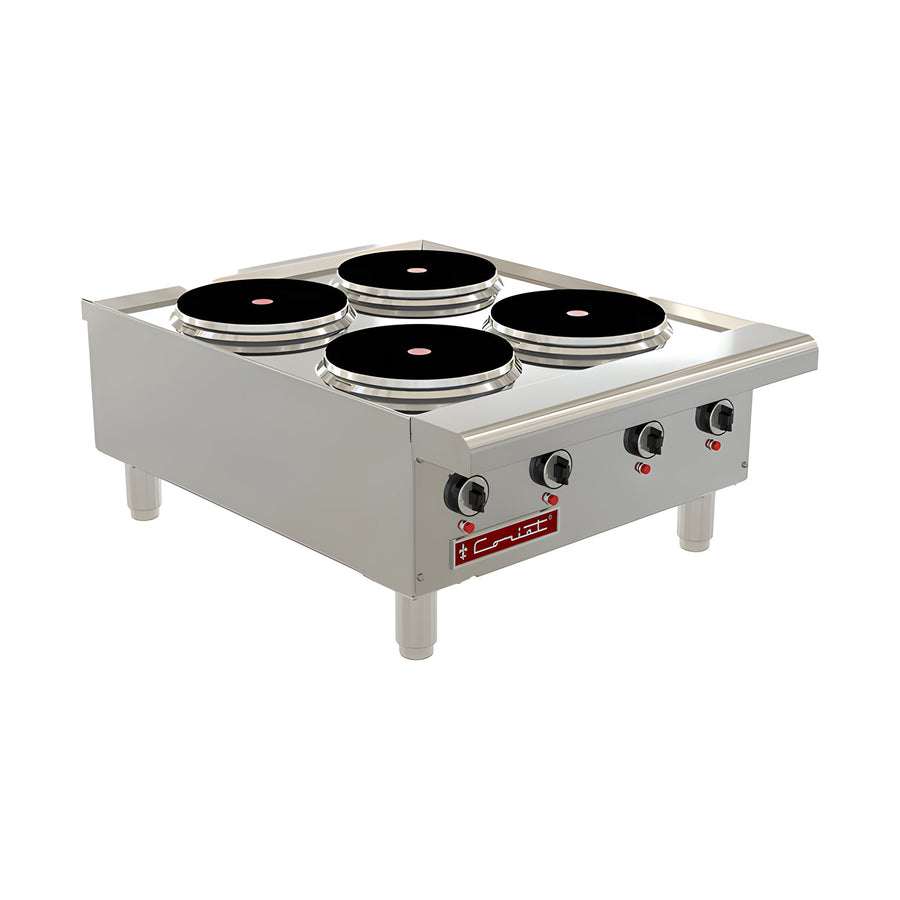 Parrilla Eléctrica 4 Platos Coriat PCV-4-E Máster de Mesa