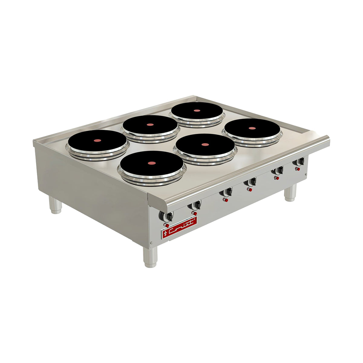 Parrilla Eléctrica 6 Platos Coriat PCV-6-E Máster de Mesa