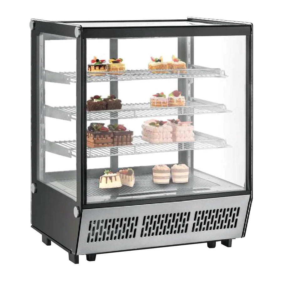 CW-295 MIGSA Vitrina Refrigerada de Exhibición | Cristal Recto | Negocio Super Mercado Pastelería