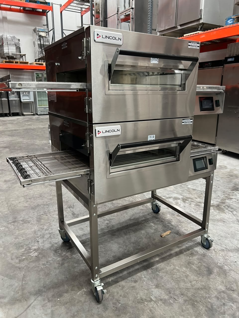 Horno Doble de Banda 18 Pulgadas Lincoln 1132-000-u-kf040 (Seminuevo) (Sin Uso)