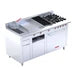 Estufa Múltiple a Gas, Asador, Plancha, Freidora, Horno Grande Coriat MULTIPLE TURBO MASTER DE PISO