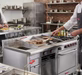Estufa Múltiple a Gas, Asador, Plancha, Freidora, Horno Grande Coriat MULTIPLE TURBO MASTER DE PISO