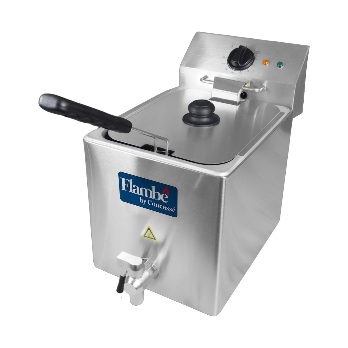 Freidora Eléctrica de Mesa Flambé 1 tina 8 L