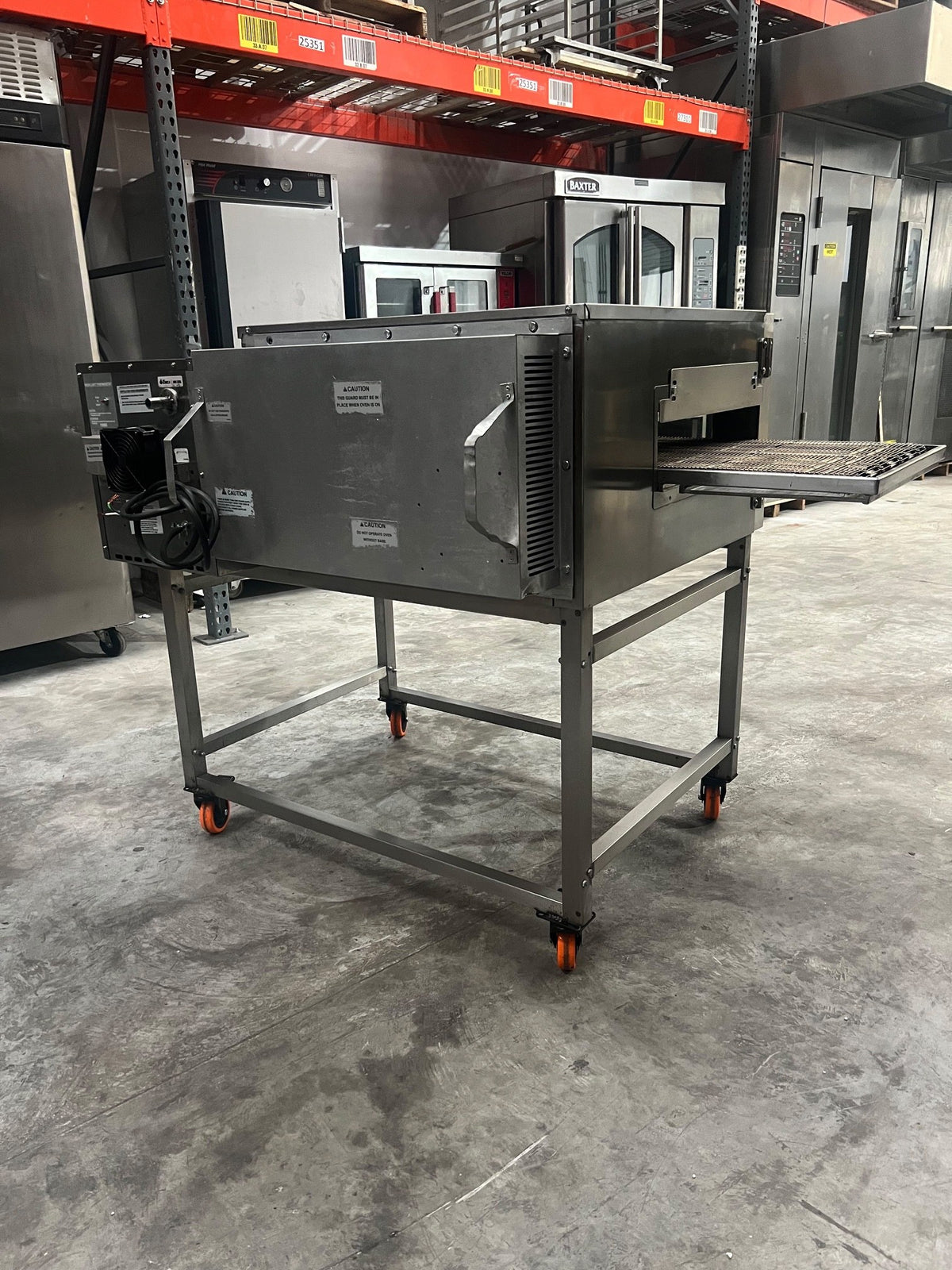 Horno de Banda 18 Pulgadas Lincoln 1116 (Reacondicionado) · parte trasera