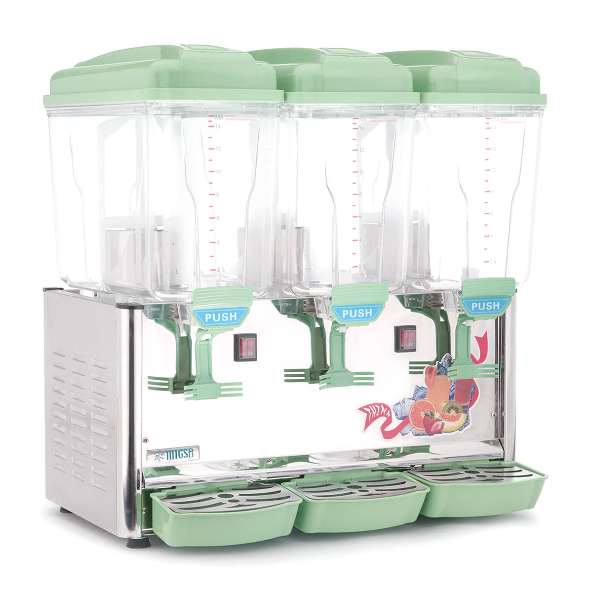 LYJ-345 MIGSA ENFRIADOR DE AGUAS DE TRES TANQUES DE 15 L