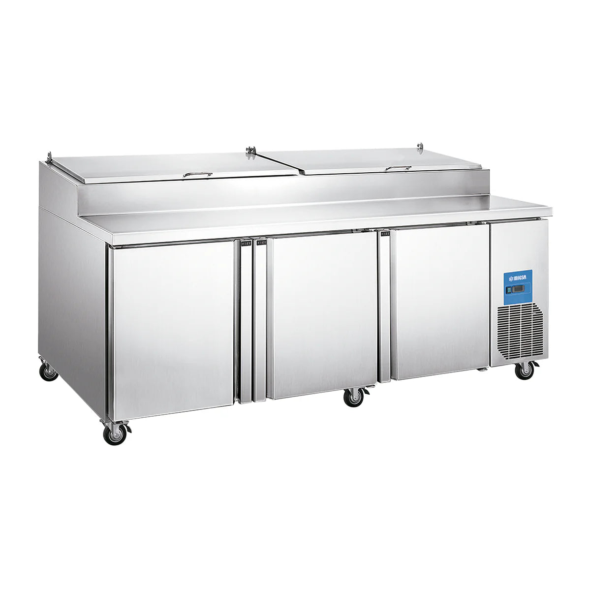PICL2 MIGSA MESA PARA PREPARACIÓN DE PIZZAS DE 2 PUERTAS DE 560 L