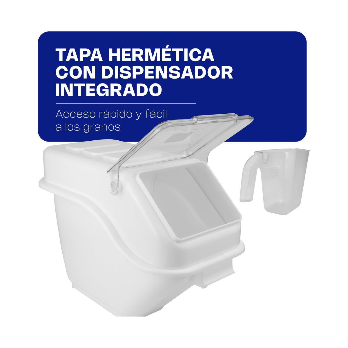 Almacenador para Granos Tipo Estante 23 L Rhino ALGRA-23E · vista 4