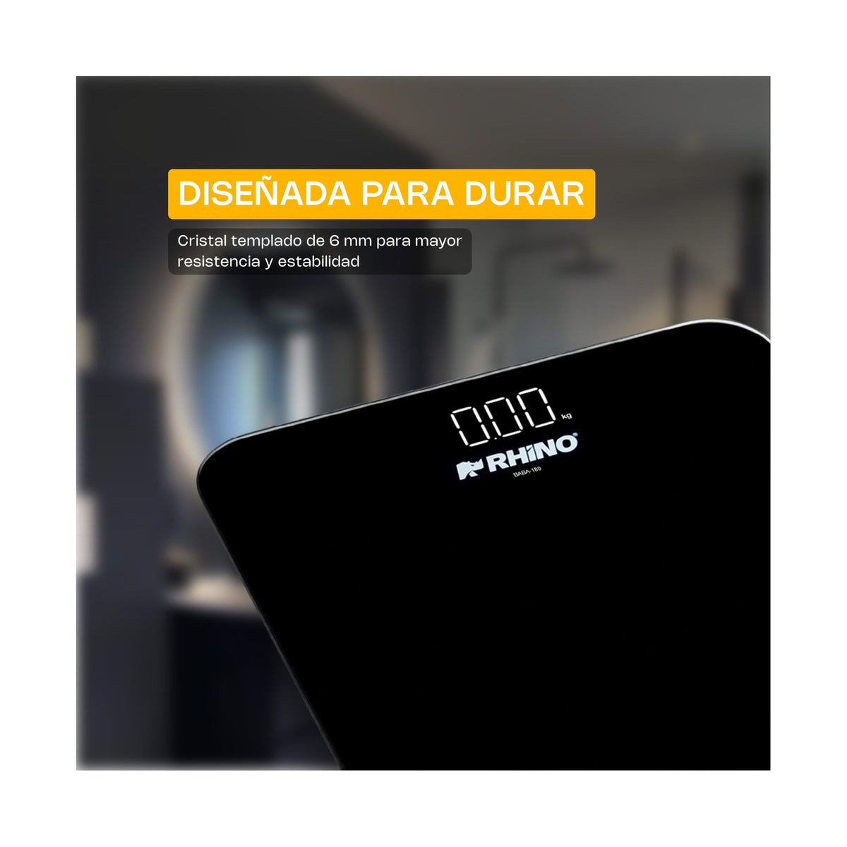 Báscula Electrónica de Baño Rhino BABA-180 · vista 4