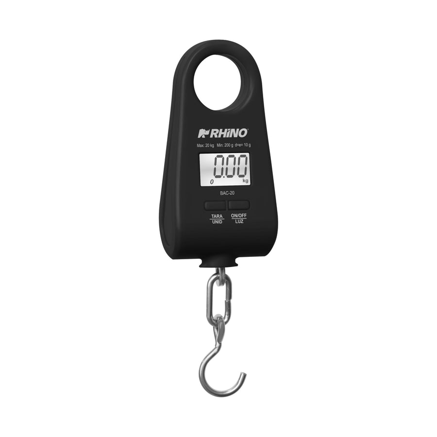 Báscula Electrónica Colgante 20 kg Rhino BAC-20