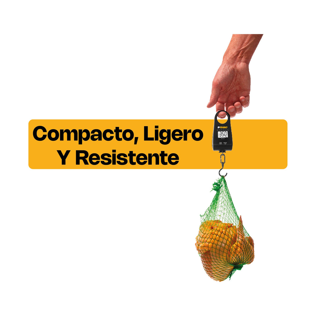 Báscula Electrónica Colgante 20 kg Rhino BAC-20 · vista 2