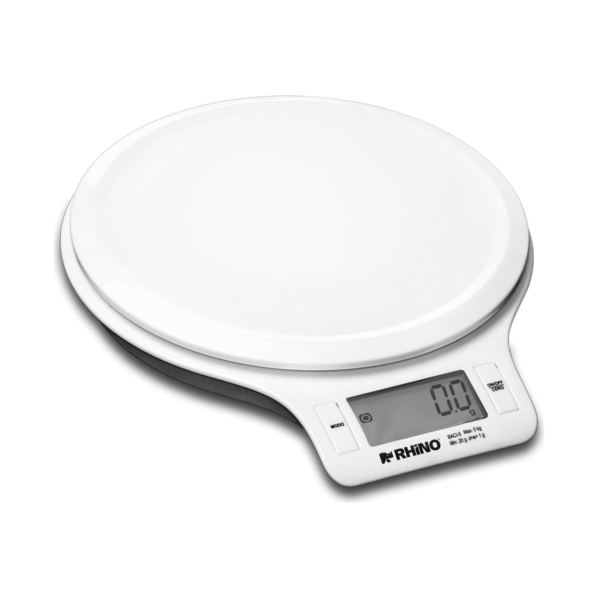 Báscula de Cocina 5 kg Rhino BACI-5