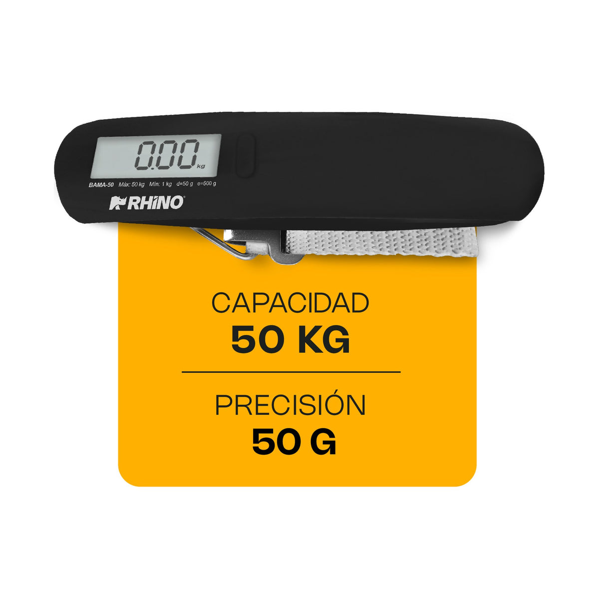 Báscula para Maletas 50 kg Rhino BAMA-50 · vista 3