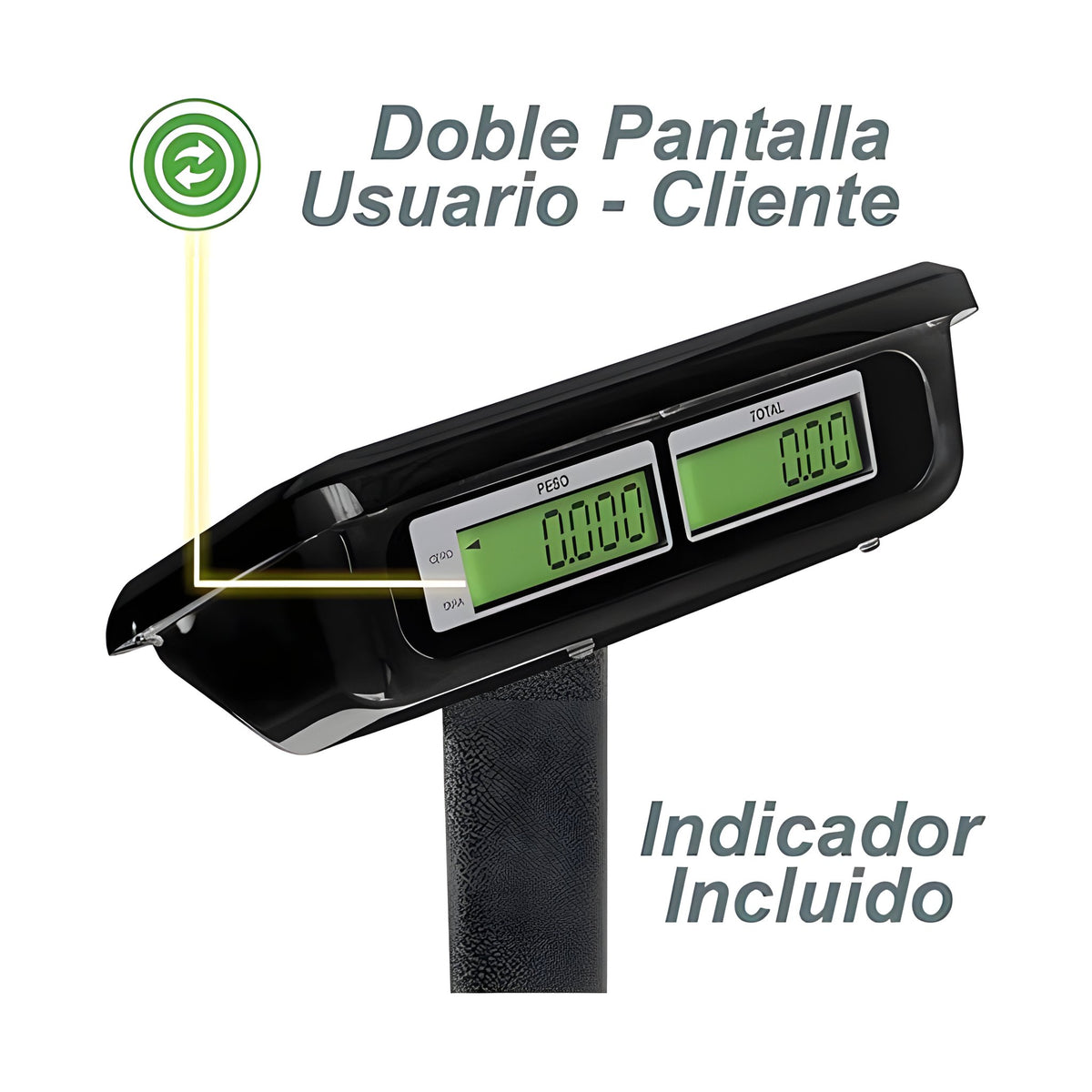 Báscula de Plataforma Plegable 200 kg Rhino BAPCA-200 · vista 4