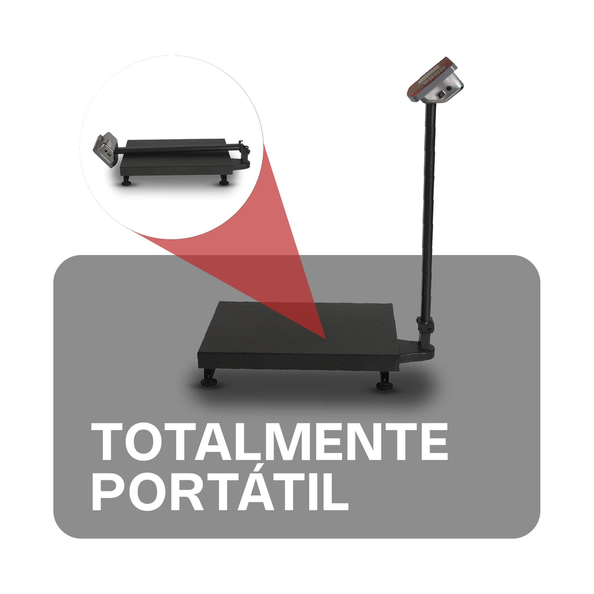Báscula de Plataforma Plegable 200 kg Vinson BAPLE-200 · vista 4
