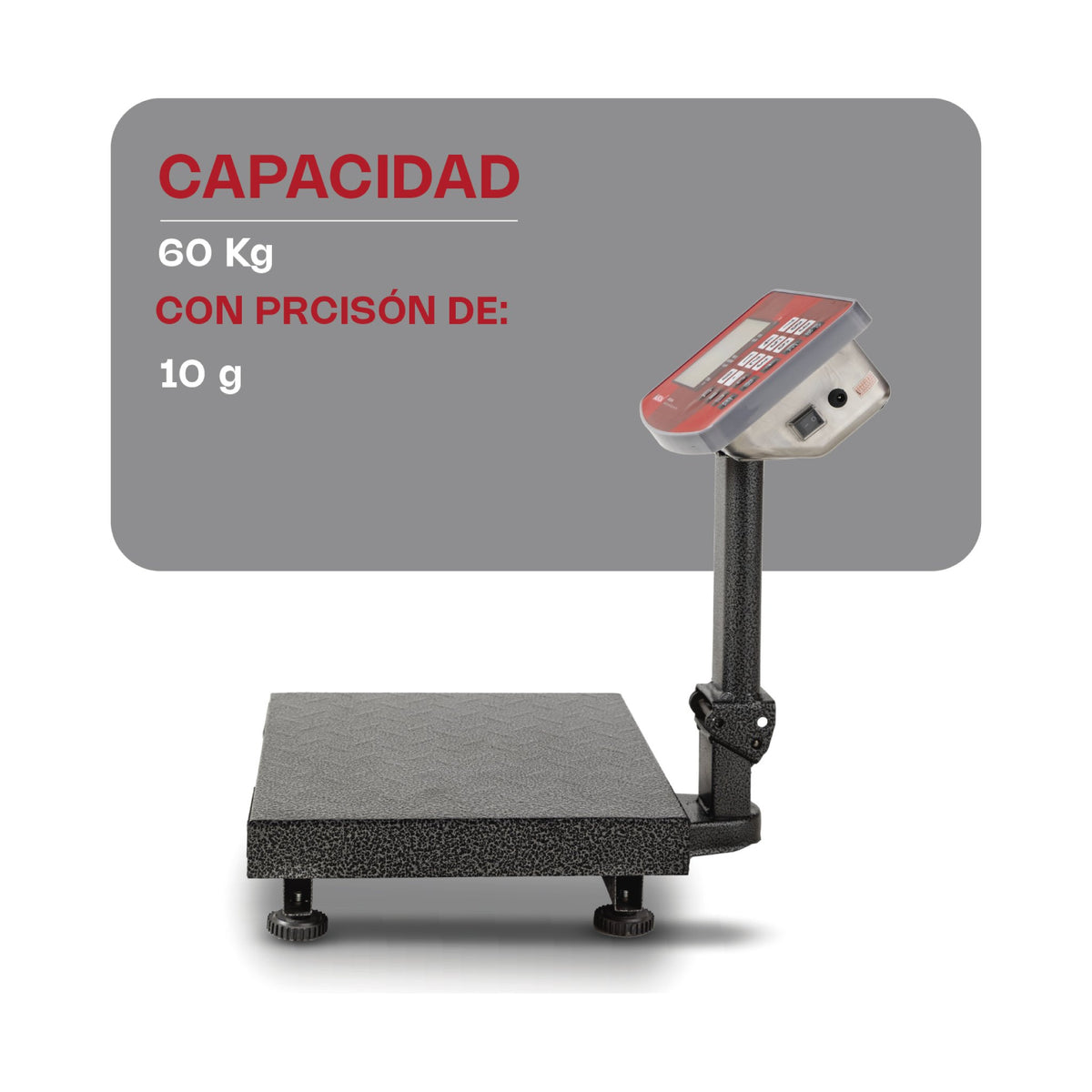 Báscula de Plataforma Plegable 60 kg Vinson BAPLE-60 · vista 2