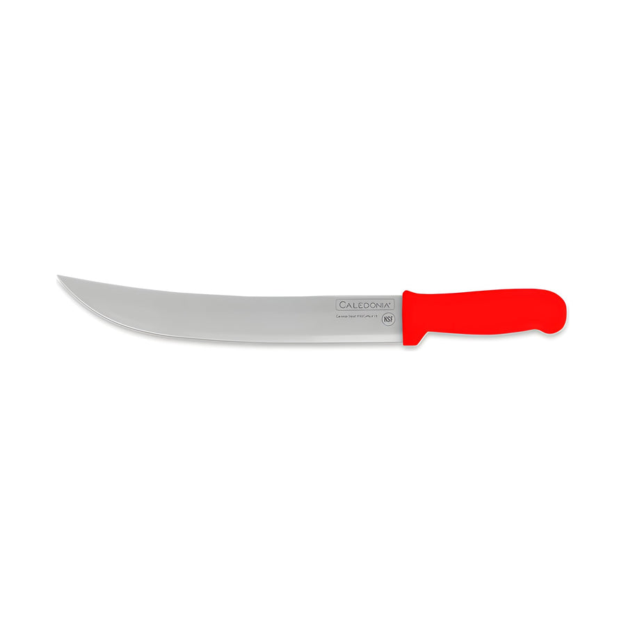 Cuchillo Bistecero Curvo Profesional Caledonia · 10" / Rojo #Color_Rojo