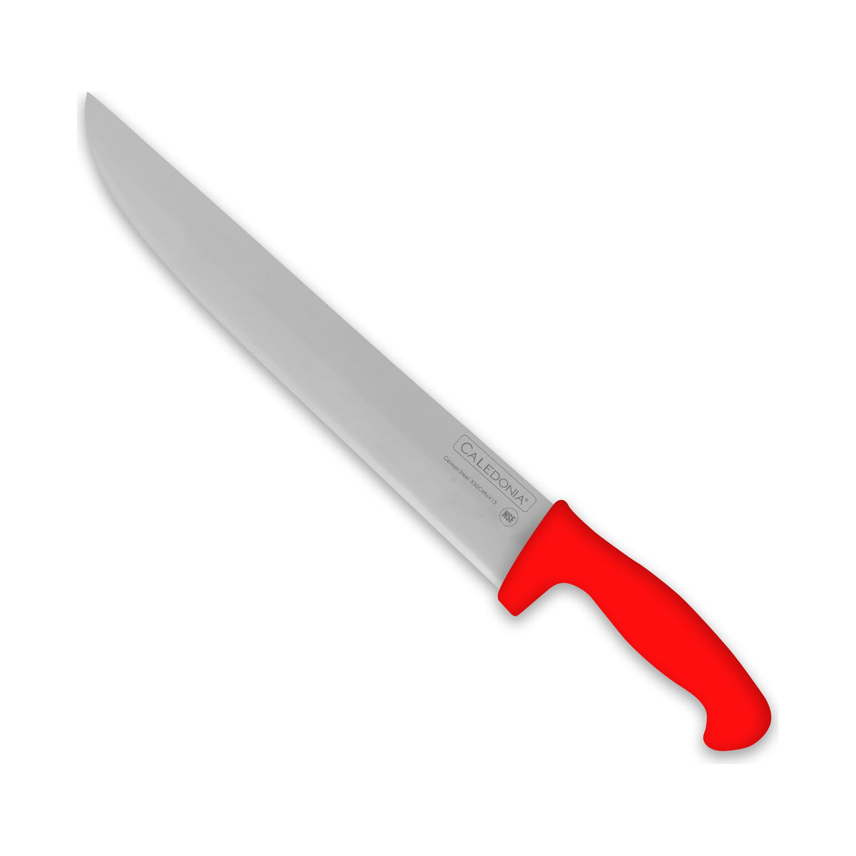 Cuchillo Bistecero Recto Profesional Caledonia · 12" / Rojo · vista 3 #Color_Rojo