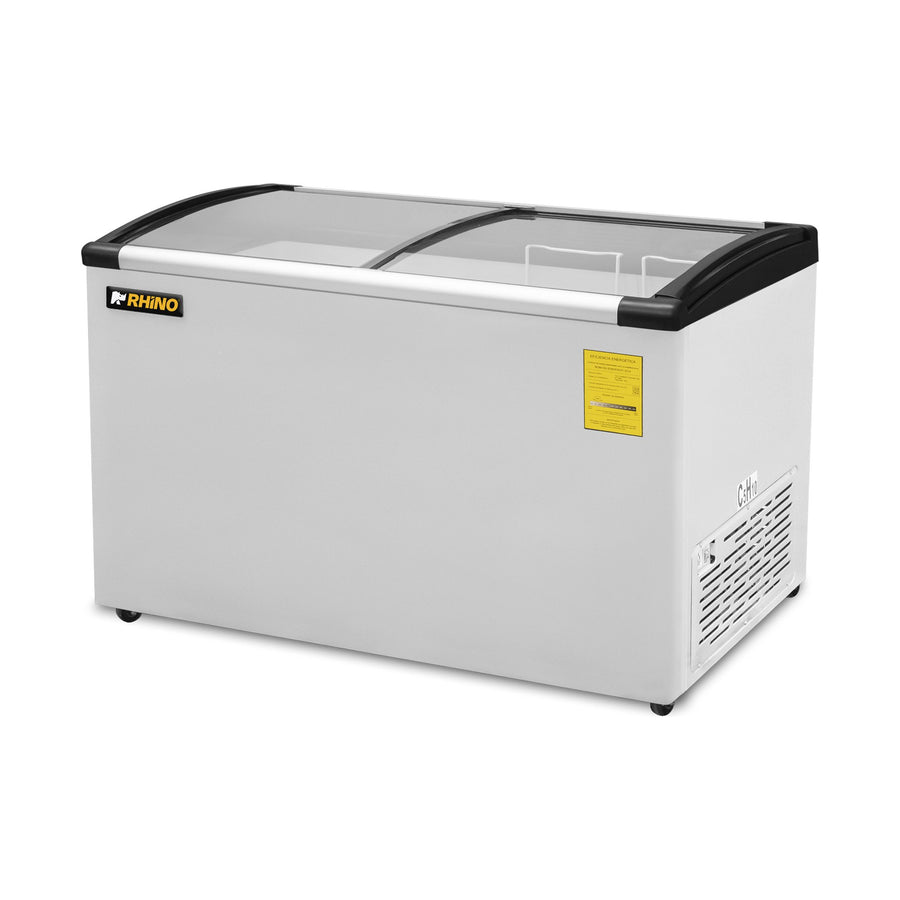 Congelador Tapa de Cristal Curvo 7 pies Rhino CONGECRI-7C