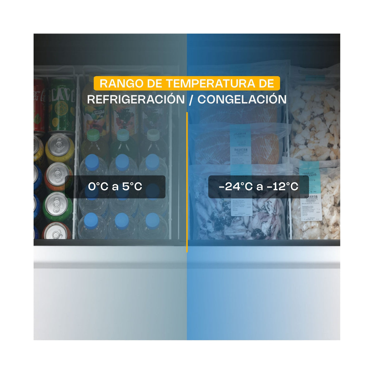Congelador Tapa de Cristal Curvo 7 pies Rhino CONGECRI-7C · vista 4