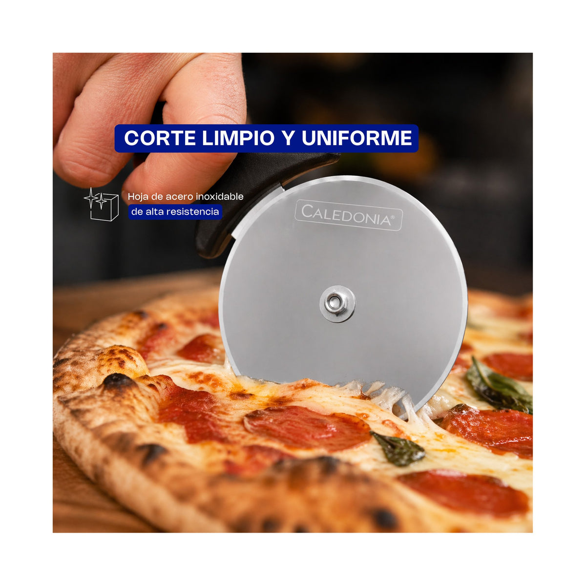 Cortador de Pizza Caledonia COPI-4 · vista 4