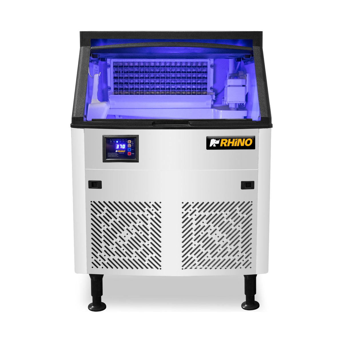 Fábrica de Hielo en Cubo 100 kg Rhino FAHIEL-100 · vista 4