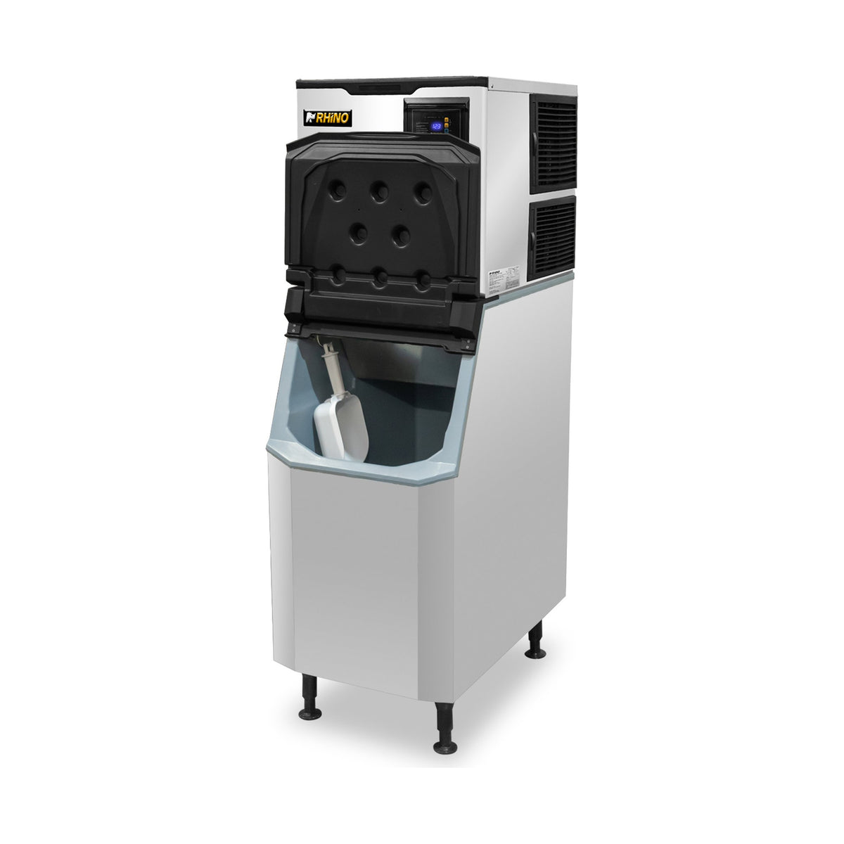Fábrica de Hielo en Cubo 160 kg Rhino FAHIEL-160 · vista 4