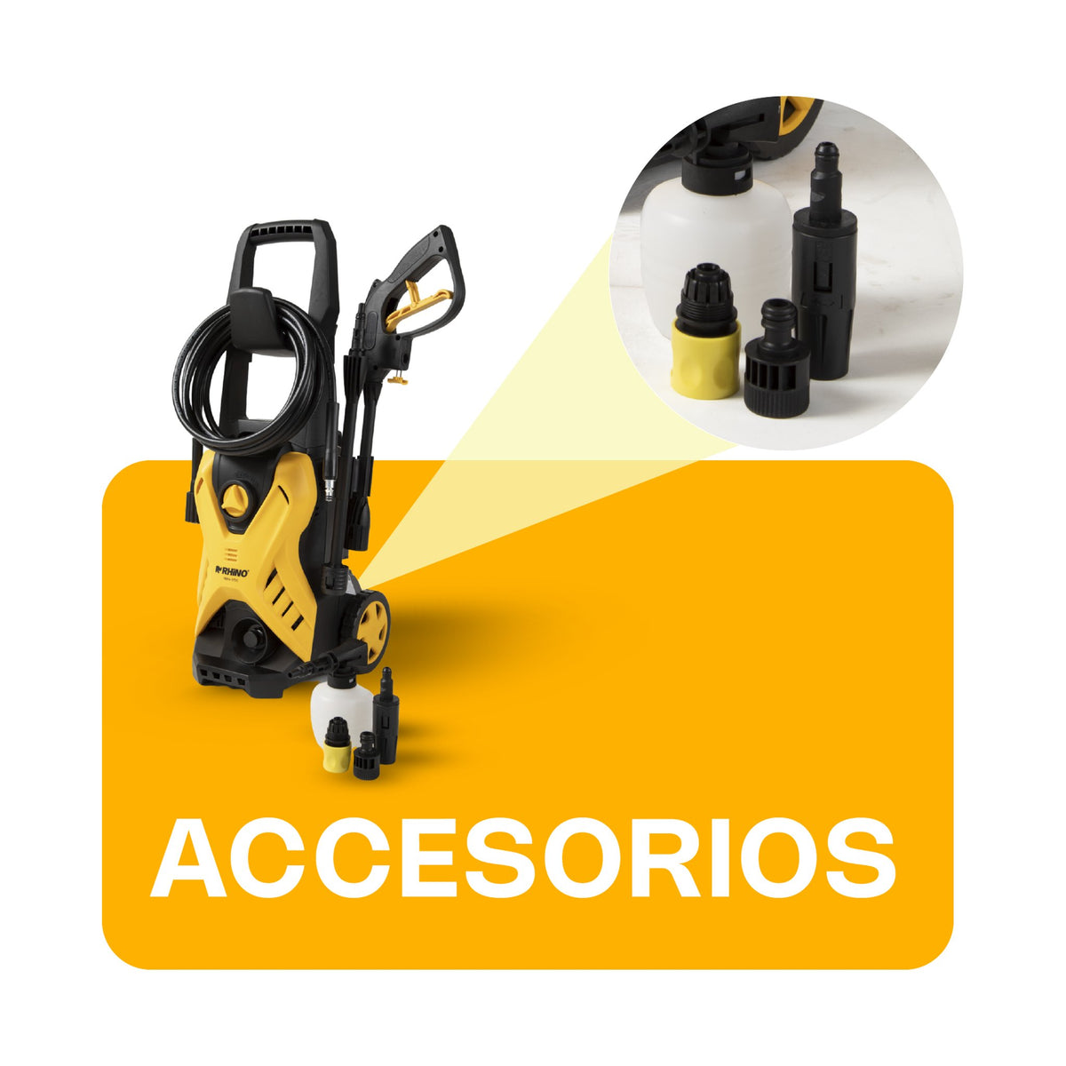 Hidrolavadora de Alta Presión 1,700 PSI Rhino HIDRA-1700 · vista 4