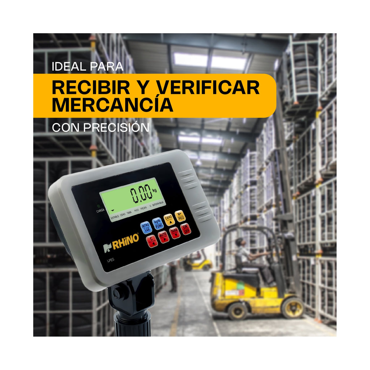 Indicador Peso y Contador de Piezas Rhino I-PES · vista 2
