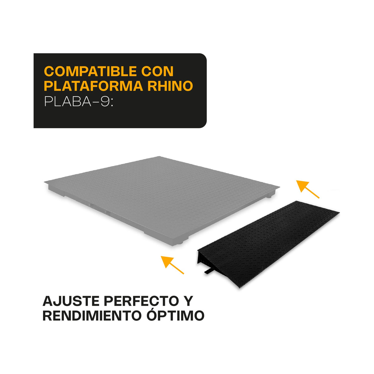 Rampa para Plataforma de Bajo Perfil Rhino · 90 x 60 cm · vista 4