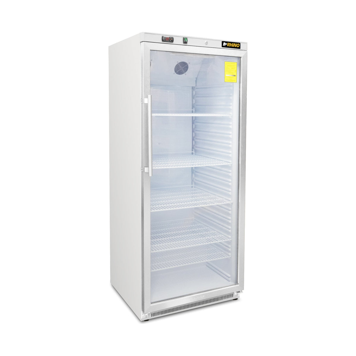 Refrigerador Vertical Puerta de Cristal Rhino REVEAB-19C · vista 3