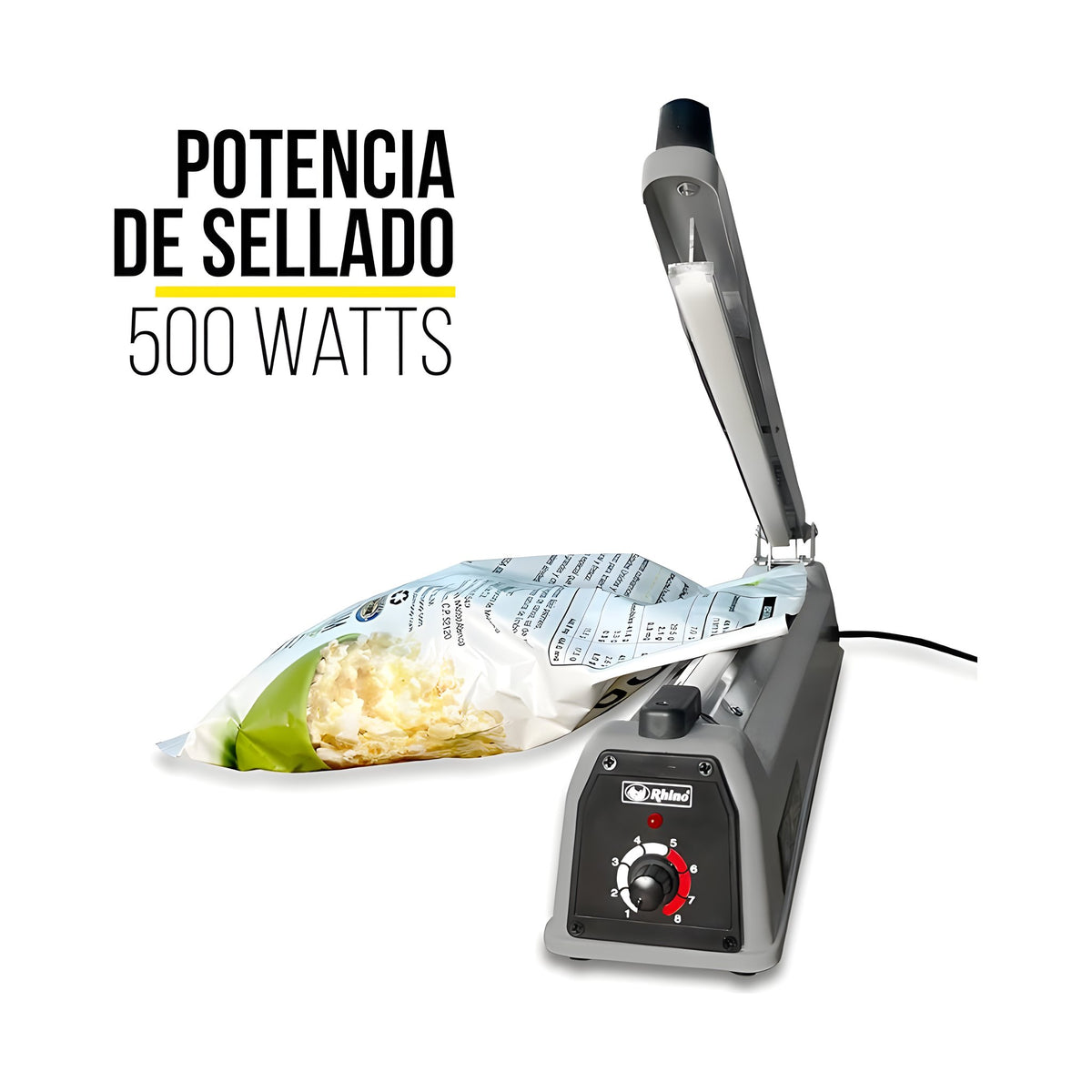 Selladora de Impulso 500 W Rhino SELIM-400 · vista 2