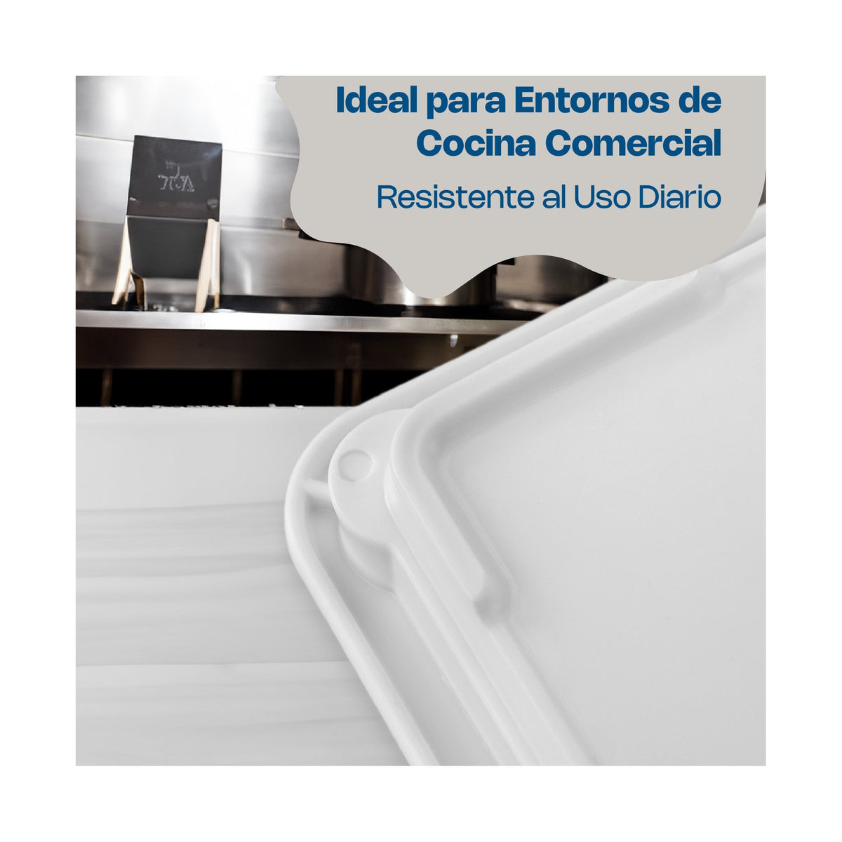 Tapa para Caja de Masa para Pizza 64.5 x 44 x 4 cm Rhino TACAMAPI-18 · vista 4