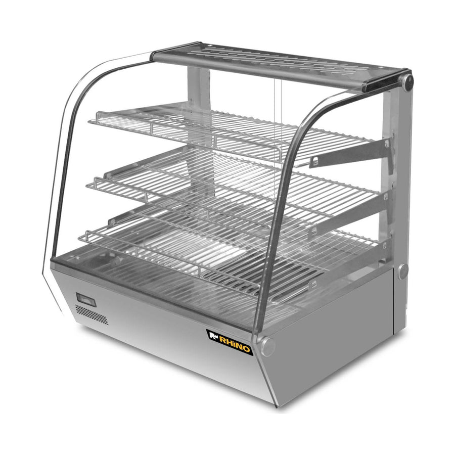 Vitrina Caliente sobre Mostrador 120 L Rhino VICAMO-120L